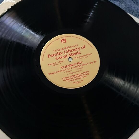 Funk & Wagnalls tchaikovsky Family Library of Great Music LP Record - Picture 6 of 6